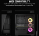 Obudowa Corsair 3500X iCUE LINK RGB Mid-Tower Black (CC-9011280-WW) - obraz 10