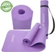 Коврик для йоги и фитнеса TECOFIT EVA 173x61x0.6 см Фиолетовый + чехол-сумка в подарок (TOP240214836/4) - изображение 1