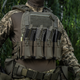 Передня M-Tac панель для плитоноски Cuirass QRS XL на 4 магазина Ranger Green - зображення 12