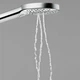 Душевая лейка HANSGROHE Raindance с кнопкой 125мм пластик хром 26014000 - изображение 6