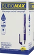 Набор гелевых ручек Buromax Optimal пиши-стирай 0.5 мм 50 шт Синих (BM.8315-01) - изображение 1