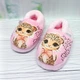 Детские домашние тапочки для девочки леопард Waldi 32-33 21 см розовые 34913 - изображение 1