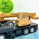 Машинка спецтехніка Автокран на радіокеруванні 32см музика світло рухомий кран USB зарядне Жовто-чорна (3822) - зображення 8