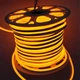 Гнучкий неон, 100м, 100 LED на метр, 220V, вуличний, IP65, Жовтий (Світлодіодна неонова стрічка) - зображення 9