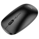 Беспроводная компьютерная мышь Hoco GM15 Art dual-mode business (Bluetooth, USB, 2.4 Ггц, 1600 dpi, оптическая, 10м, для макбука или ноутбука) - Черный - изображение 1