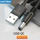 Универсальный кабель для роутера WITRN USB-A на DC с триггером QC 2.0 3.0 12V 5А 5.5*2.5 мм WiFi модемов и ONU - изображение 4