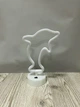 Неоновый светильник ночник Дельфин настольная декоративная лампа Neon Decoration Lamp синий свет - изображение 2