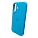 Чохол для смартфона Silicone Full Case AA Open Cam for Apple iPhone 16 38,Surf Blue (FullOpeAAi16-38) - изображение 4