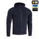 Кофта M-Tac Sprint Fleece Polartec Dark Navy Blue S - изображение 3