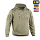 Кофта M-Tac Hoodie Combat Multicam/Tan M - зображення 3