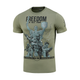 Футболка M-Tac Freedom Light Olive 3XL - зображення 1