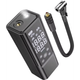 Авто насос Hoco ZP7 Maddy (TypeC in/5000mAh/10.3 бар/Фонарик) Black - изображение 2