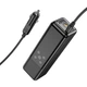 Автомобильный насос HOCO ZP5 May smart air pump (TypeC in/2000mAh/3.5 бар/Фонарик) Black - изображение 2