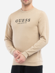 Світшот чоловічий Guess X2GQ11KBR12 3XL Кремовий (7622078145372) - зображення 3