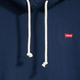 Bluza męska z kapturem kangurka Levi's The Original Hm Hoodie 34581-0009 M Granatowa (5400898891394) - obraz 6