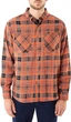 Фланельна сорочка Smith's Workwear Two-Pocket Flannel Shirt Orange/Black XL - зображення 1