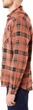 Фланельна сорочка Smith's Workwear Two-Pocket Flannel Shirt Orange/Black XL - зображення 2