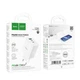 Зарядное устройство HOCO C126A Pure power PD40W 2xType-C+USB 2C1A charger White (6931474798725) - изображение 5