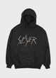 Чоловіче худі MODNO з рок принтом "Slayer" XXL Чорний (HD004-004-2-299-FB-BL-M) - зображення 2