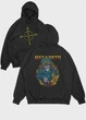 Чоловіче худі MODNO з рок принтом "Megadeath" S Чорний (HD004-004-2-404-FB-BL-M) - зображення 1
