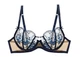 Бюстгальтер Dita von Teese 80C Бежевий/Синій (59034) - зображення 1