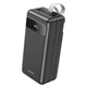 УМБ Павербанк 60000 mAh 22.5W с быстрой зарядкой и фонариком HOCO J86B Портативное зарядное устройство Внешний аккумулятор Черный - изображение 4