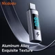 Переходник (адаптер) Mcdodo Digital display Lightning to USB-C PD 36W Connector (Exclusively for iPhone) OT-5990 - изображение 6