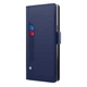 Чехол - книжка Beauty Case для Motorola Edge 50 Fusion с зеркалом blue - изображение 1