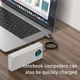 Портативная батарея Павербанк для ноутбука Baseus Amblight 30000 mAh 65W 6A с технологией QC3.0+PD3.0 Power Bank (PPLG-A02) White - изображение 11