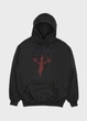Чоловіче худі MODNO з рок принтом "The Cult" S Чорний (HD004-004-2-479-F-BL-M) - зображення 1