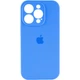 Защитный чехол-накладка Silicone Full Case AA Camera Protect для iPhone 14 Pro Max Surf Blue (FullAAi14PM-38) - изображение 1