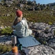 Одноместный самонадувающийся туристический матрас Naturehike CNK2300DZ013 35мм овальный Blue (6976023927041) - изображение 2