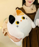 Игрушка кот мягкая, квадратный, белый, размер 30x30 см - изображение 4