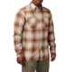 Сорочка тактична 5.11 Tactical Silverwood Flannel Plaid Long Sleeve Shirt Sand Dune Plaid XL (72173-959) - изображение 1