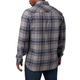 Сорочка тактична 5.11 Tactical Silverwood Flannel Plaid Long Sleeve Shirt Overcast Grey Plaid 2XL (72173-1111) - зображення 2