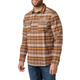 Сорочка тактична 5.11 Tactical Lester Flannel Plaid Long Sleeve Shirt Dark Earth Plaid L (72532-1039) - зображення 3