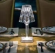 Ночник декоративный LED светильник Diamond light светодиодный хрустальный на аккумуляторе USB Прозрачный - изображение 6