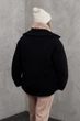 Шуба коротка Aksan 5.7.22 46(L)-48(XL) чорний - изображение 3