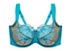 Бюстгальтер для великих грудей Dita von Teese 90D Блакитний (98019-blue) - зображення 1