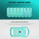 Бирюзовая беспроводная игровая мышка Fantech WGC2 Venom II Vibe с RGB подсветкой. - изображение 2