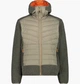 Куртка CMP Jacket Hybrid Fix Hood Grid Po Olive 34P1817-E663 48 - изображение 1