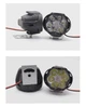 2 передні фари світлодіодних LED 6 SMD для мотоцикла білий - зображення 5