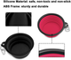 Складна силіконова миска для собак Rest-Eazzzy Collapsible Bowls for Travel - зображення 4
