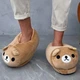 Домашние Тапочки Игрушки Кигуруми Kigurumi Тэдди Мишка Мягкие Теплые Для Девочки Бежевый 35-41 (Д753023) - изображение 1