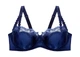 Бюстгальтер для великих грудей Dita von Teese 85D Синій (98955-electric) - изображение 1