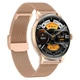 Розумний смарт годинник Smart Holiday Gold Steel, 2 ремінці - зображення 2