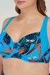 Верх купальника с мягкой чашкой Marc & Andre 46F Голубой микс (72228) - изображение 5