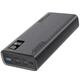 УМБ Promate Bolt-20PD 20000 mAh USB-А 2xUSB-С Black (bolt-20pd.black) - зображення 1