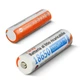 Літієві батарейки Li-ion 3200 mAh, 3,7v, Батарейки 18650, 2 шт. - зображення 3