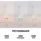Настільна LED лампа Бра 5200mAh 3W 2700K IP54 USB Акумуляторна Білий - зображення 3